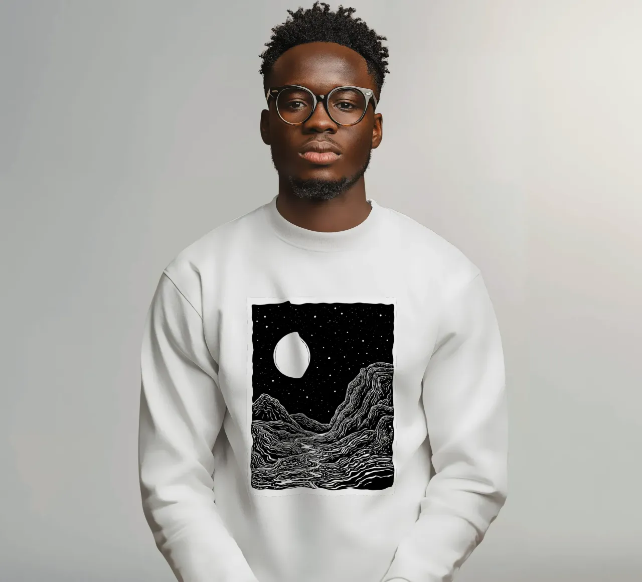 Moonlit Path felpa da Indigo Rain