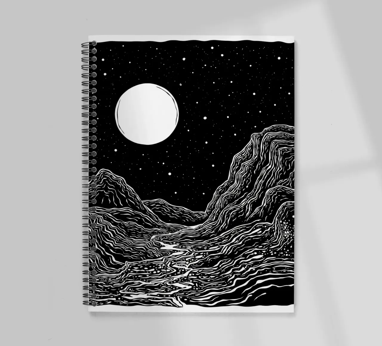 Moonlit Path diario ad anelli da Indigo Rain