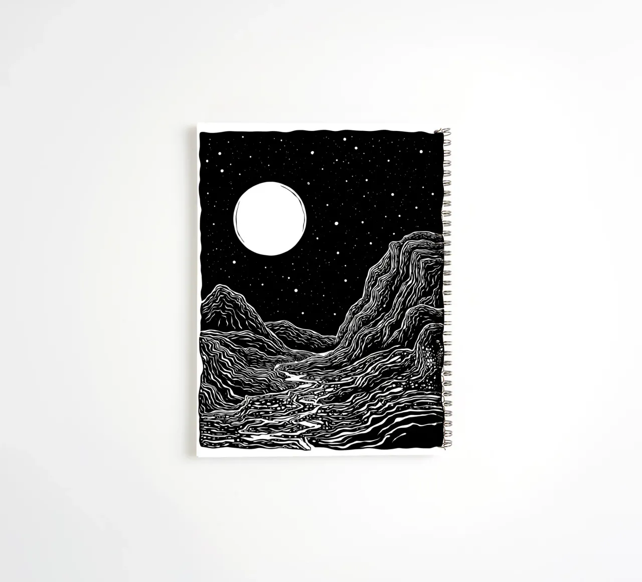 Moonlit Path diario ad anelli da Indigo Rain