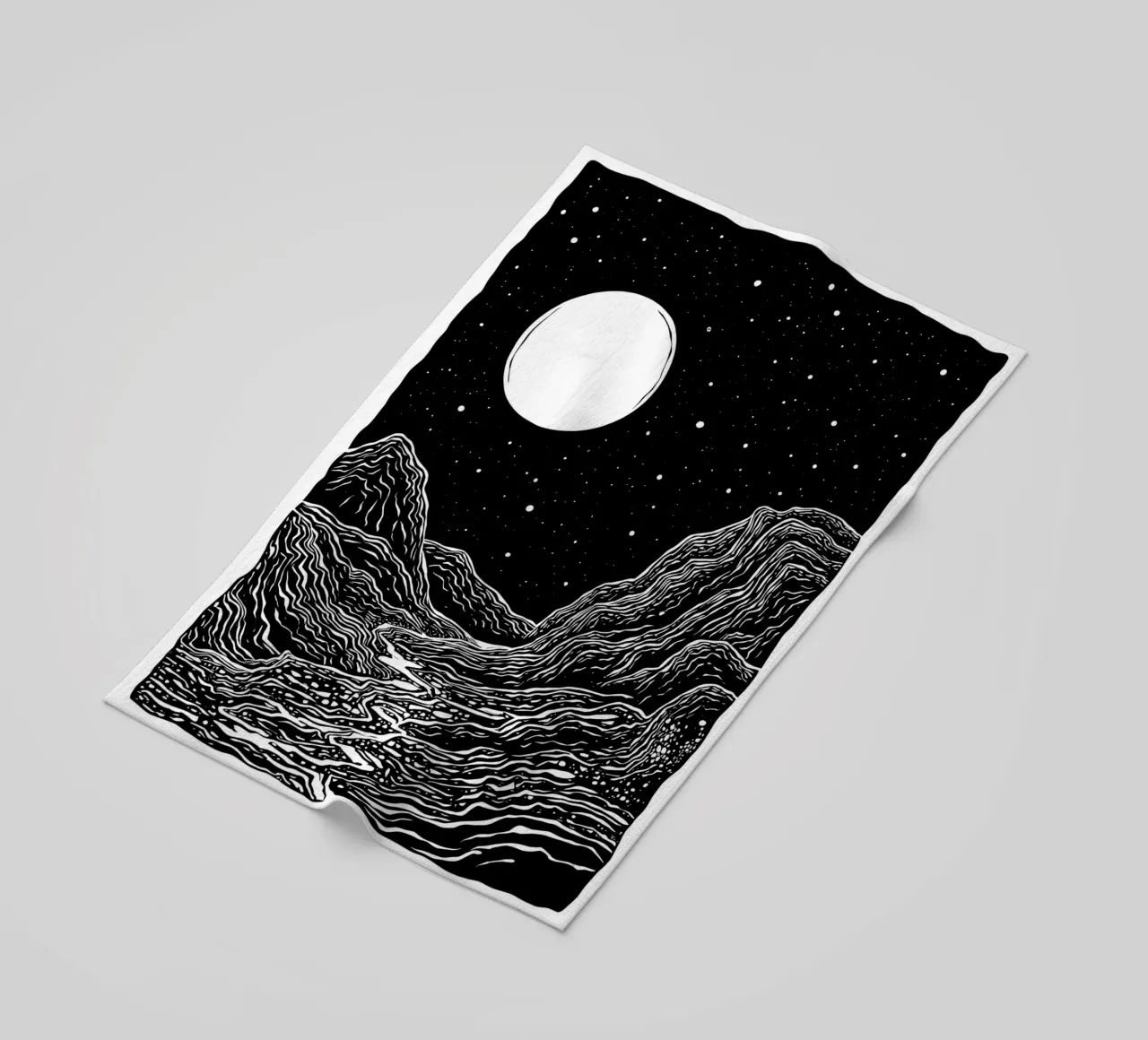 Moonlit Path telo mare da Indigo Rain