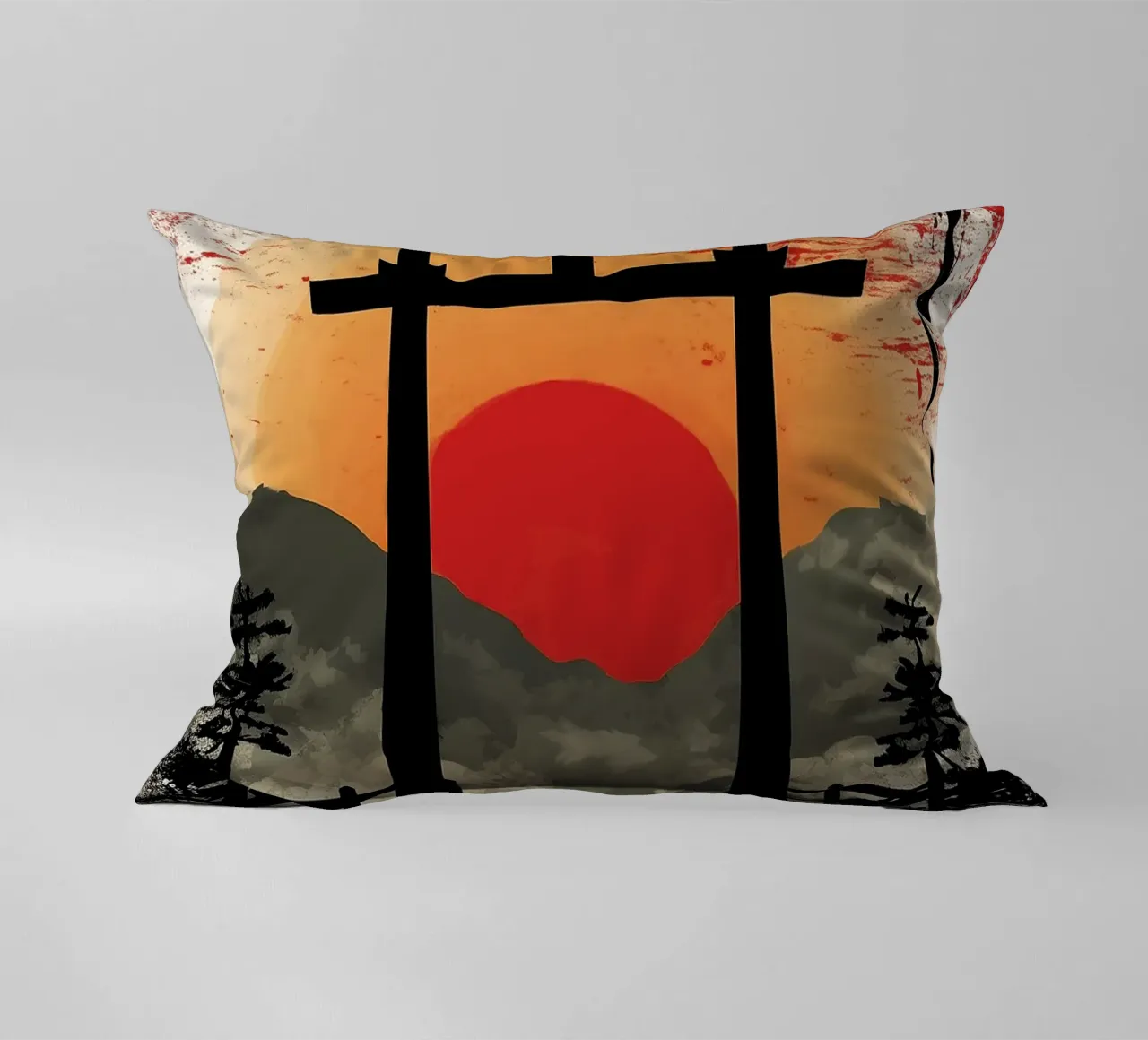 manifesto del Giappone cuscino da ARTVI-SHOP