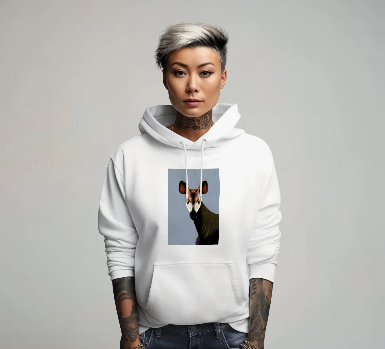 Okapi felpa con cappuccio da Dieter Braun