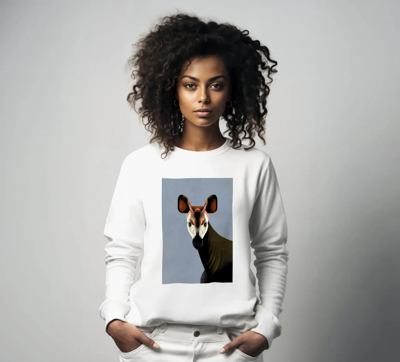 Okapi sweatshirt by Dieter Braun