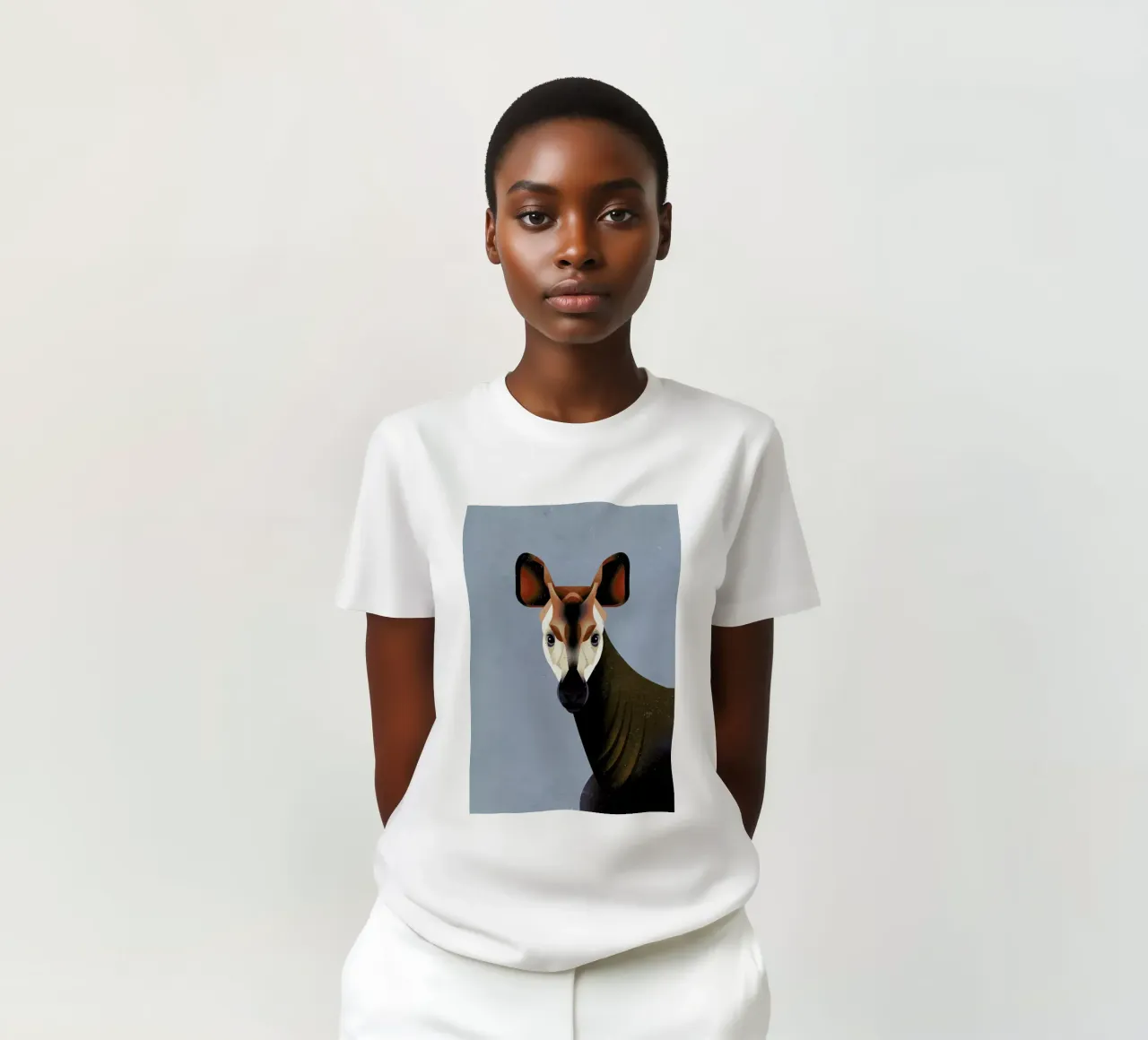 Okapi t-shirt da Dieter Braun