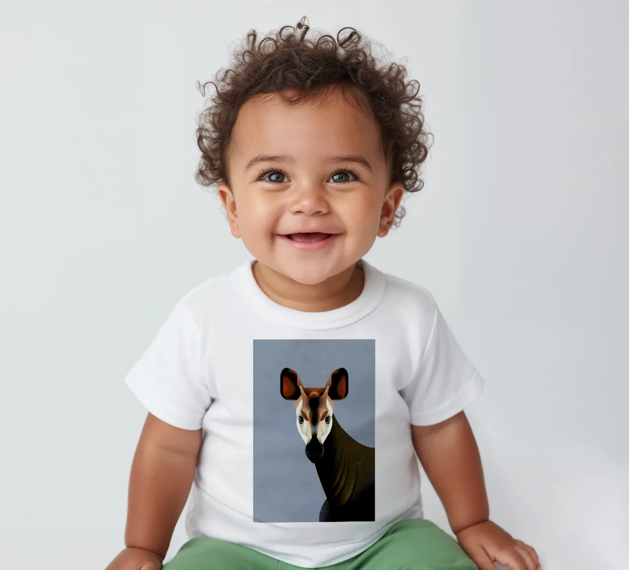 Okapi maglietta neonato da Dieter Braun
