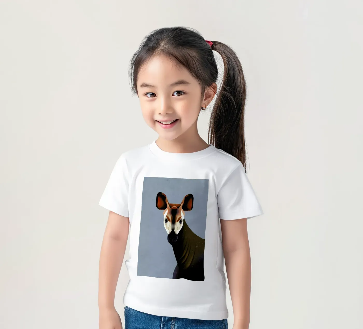 Okapi kids t-shirt by Dieter Braun