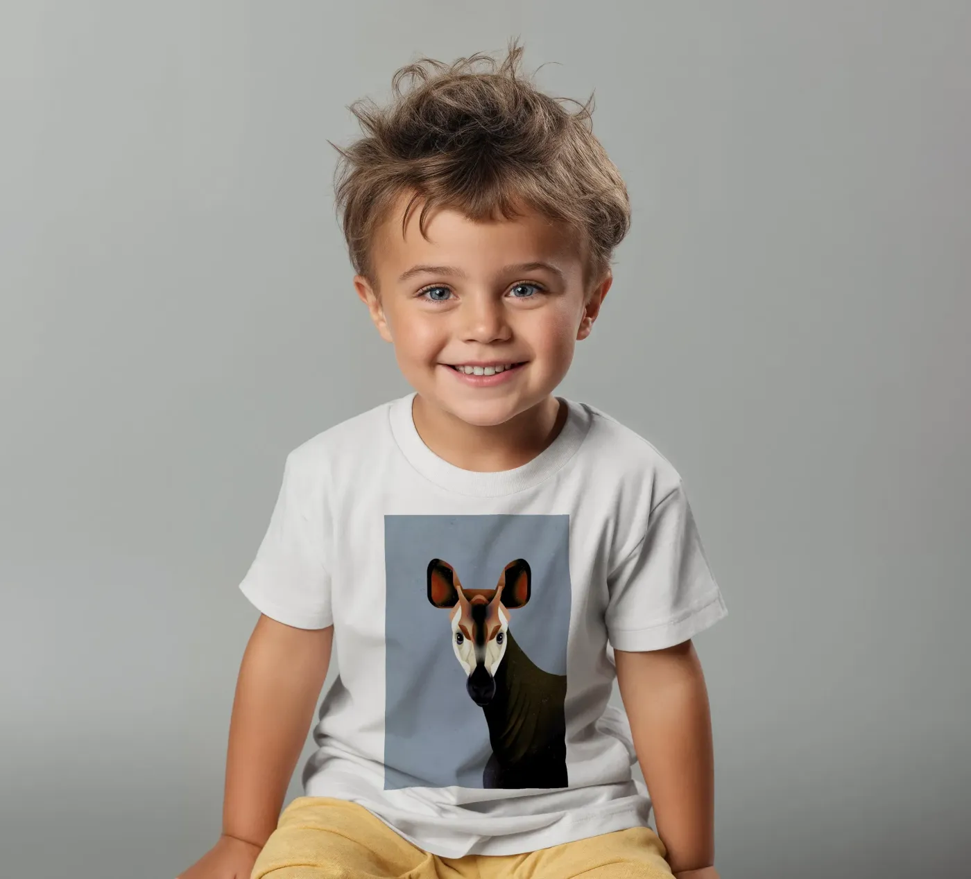 Okapi kids t-shirt by Dieter Braun