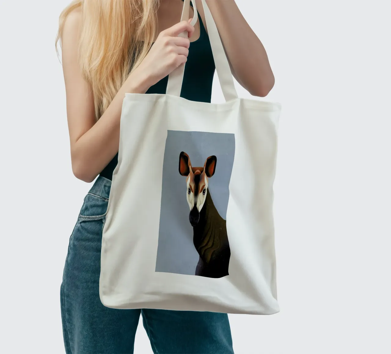 Okapi borsa in juta da Dieter Braun