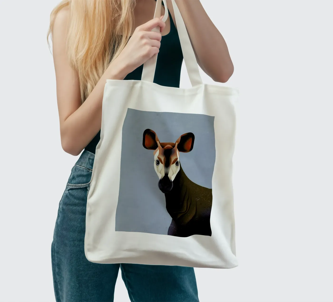 Okapi borsa in juta da Dieter Braun