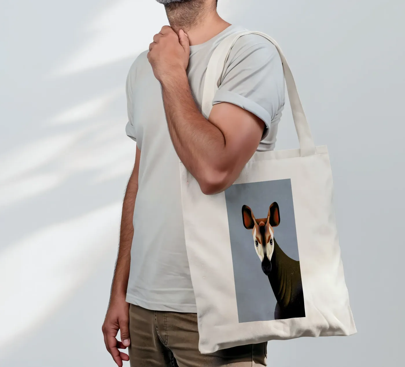 Okapi borsa in juta da Dieter Braun