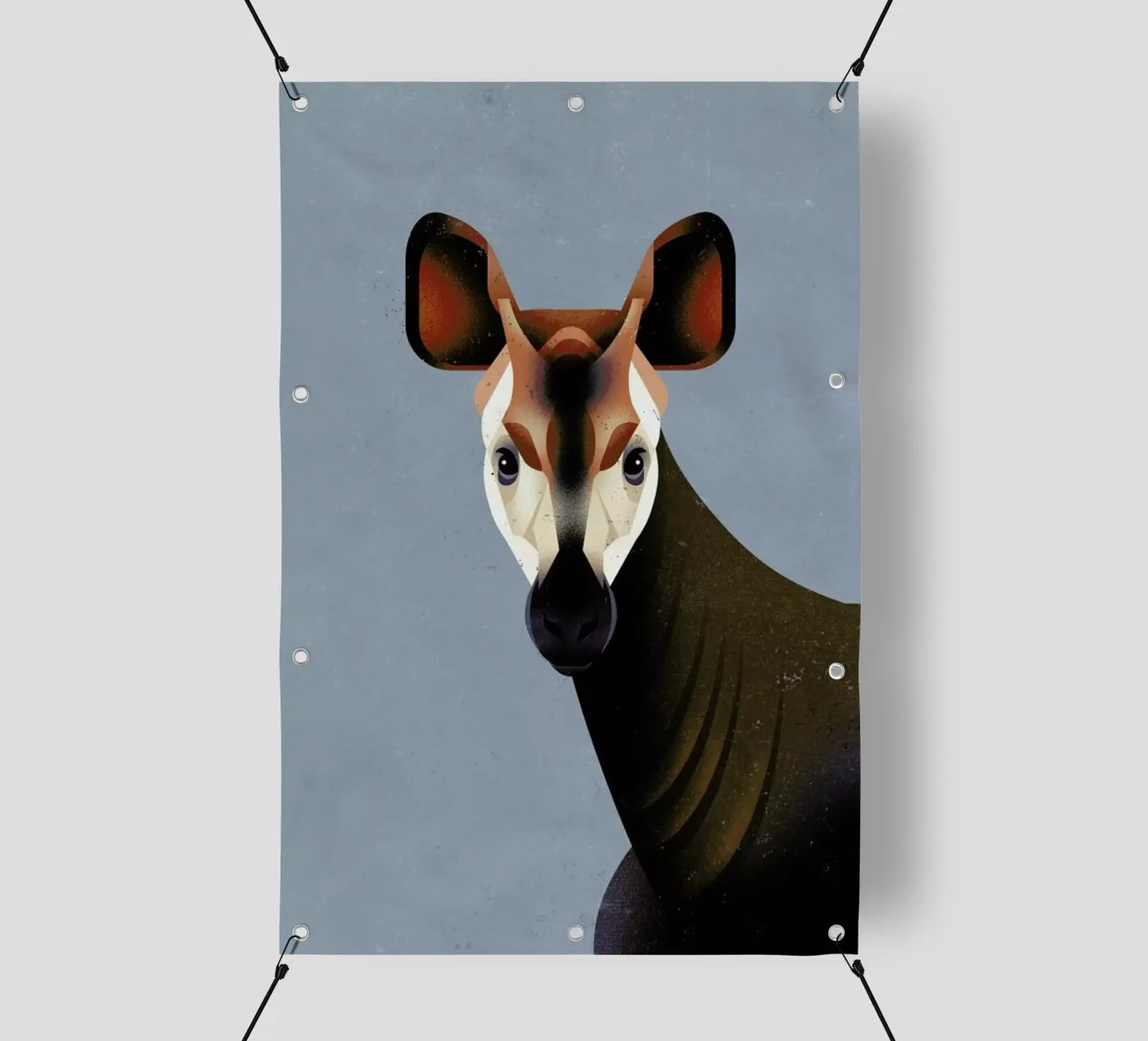 Okapi PVC Plane von Dieter Braun