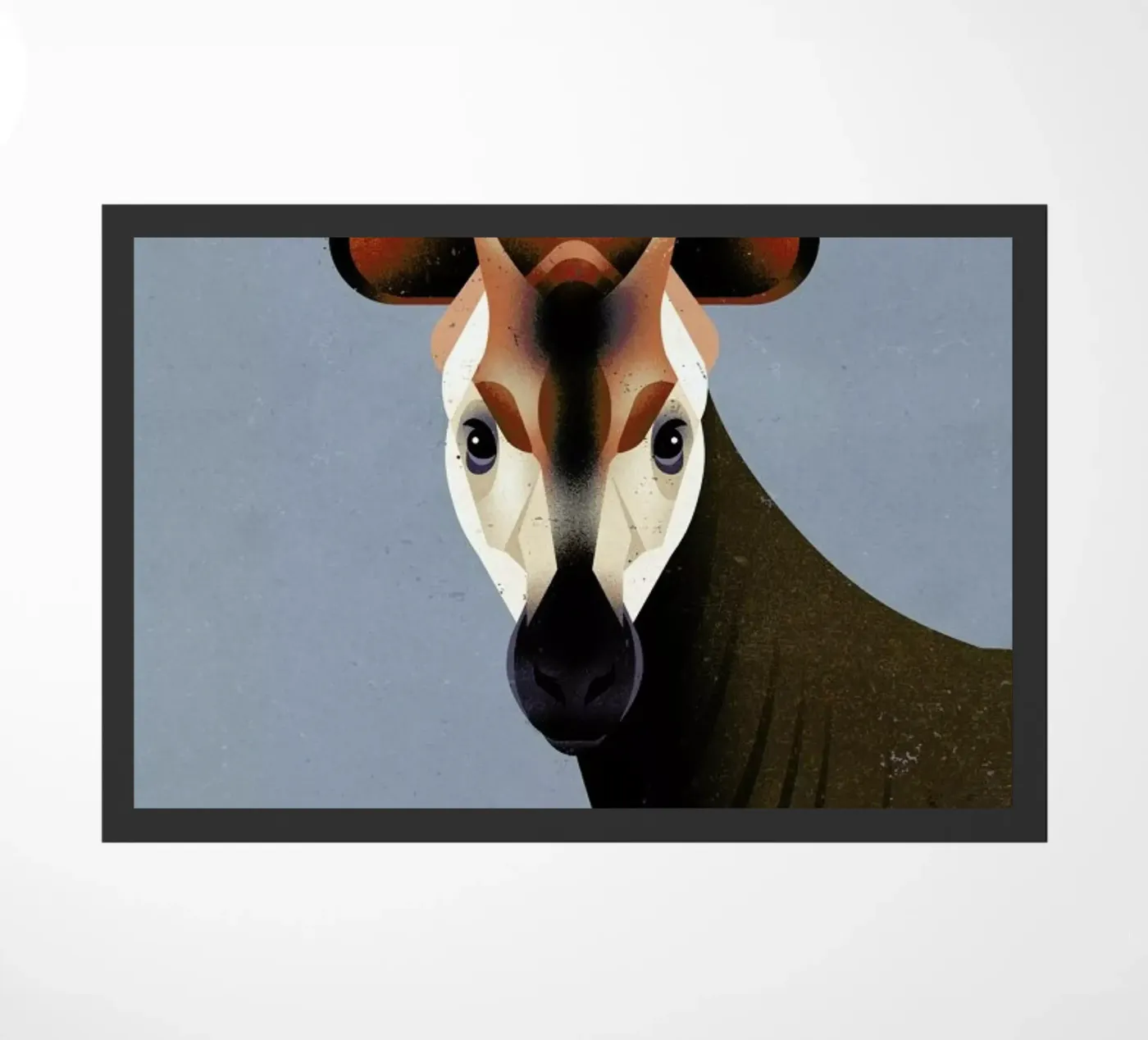 Okapi doormat by Dieter Braun