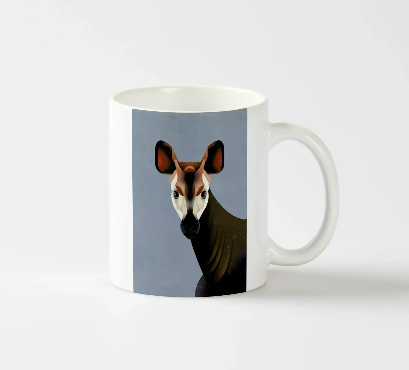 Okapi ceramic mug by Dieter Braun