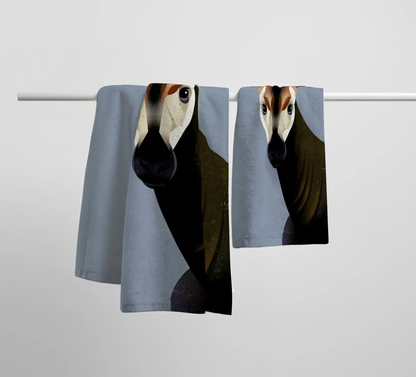 Okapi towel by Dieter Braun