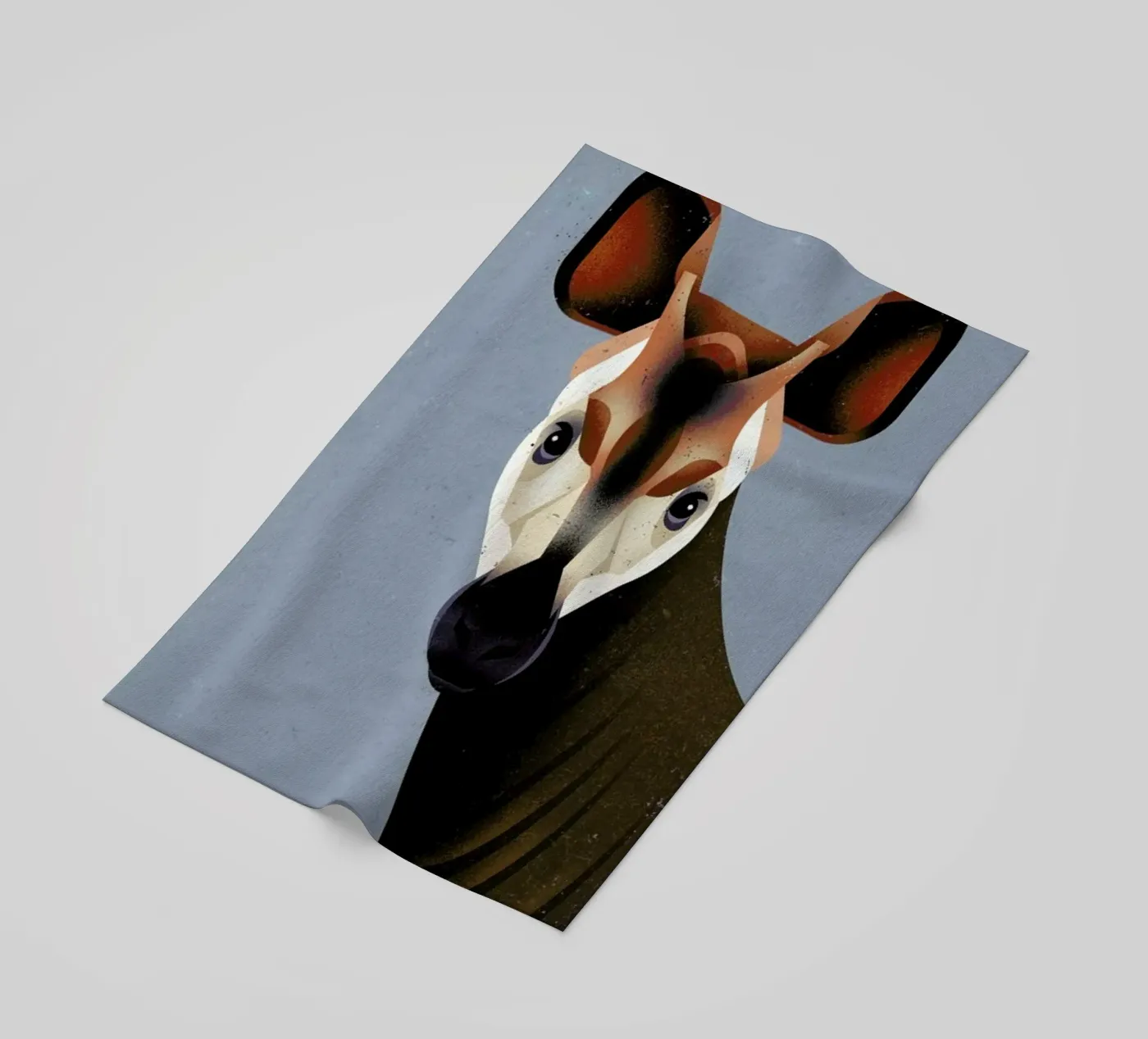 Okapi strandhanddoek van Dieter Braun