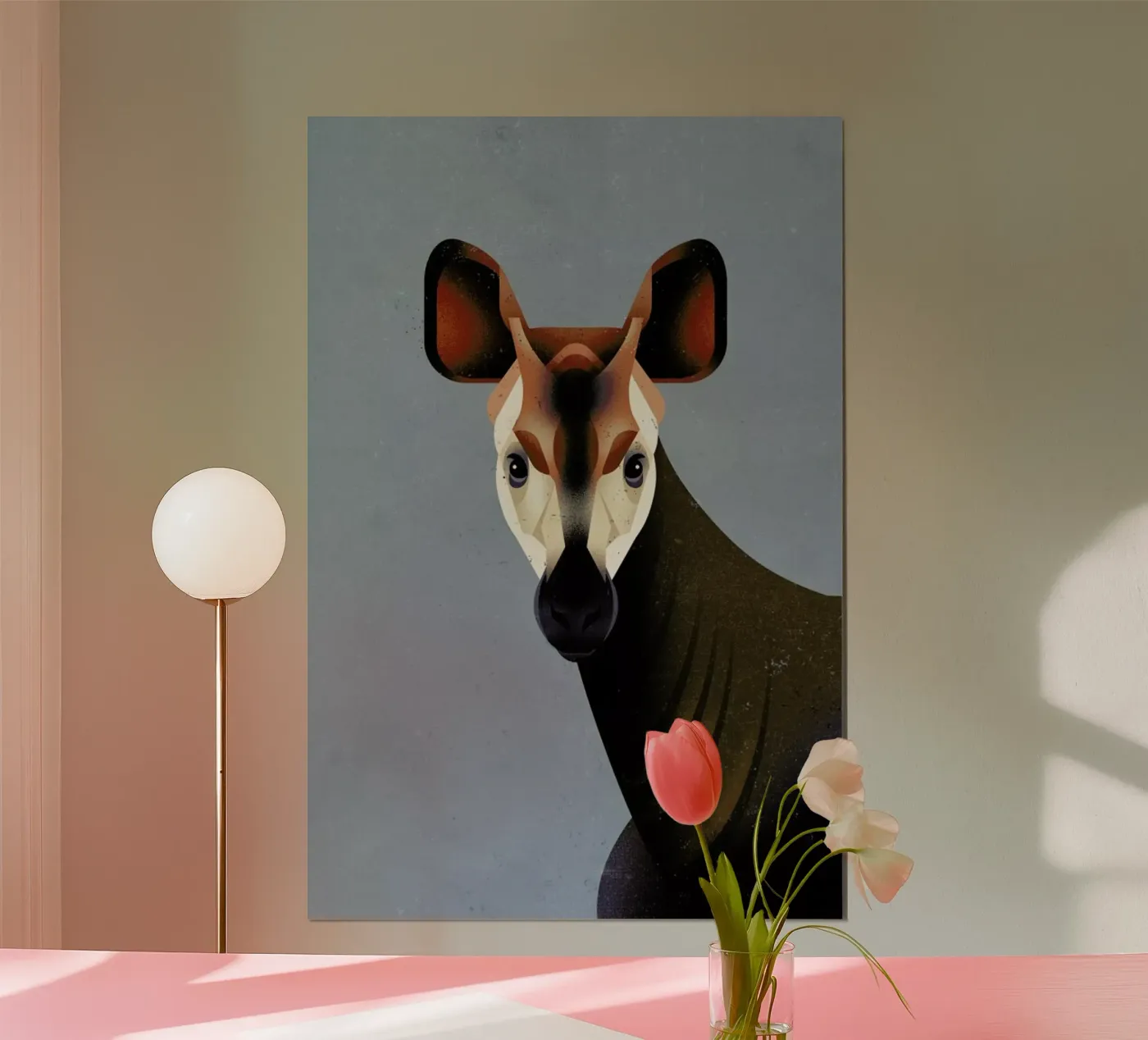 Okapi poster by Dieter Braun
