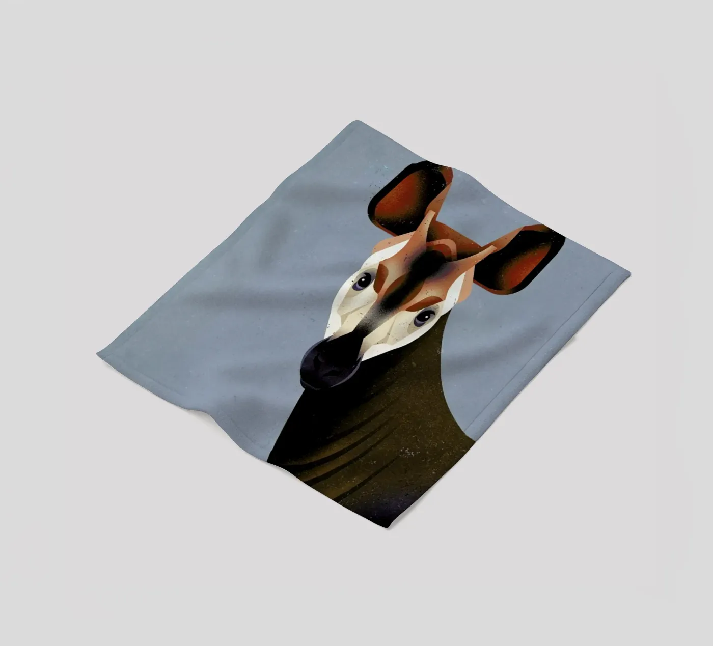 Okapi Fleecedecke von Dieter Braun