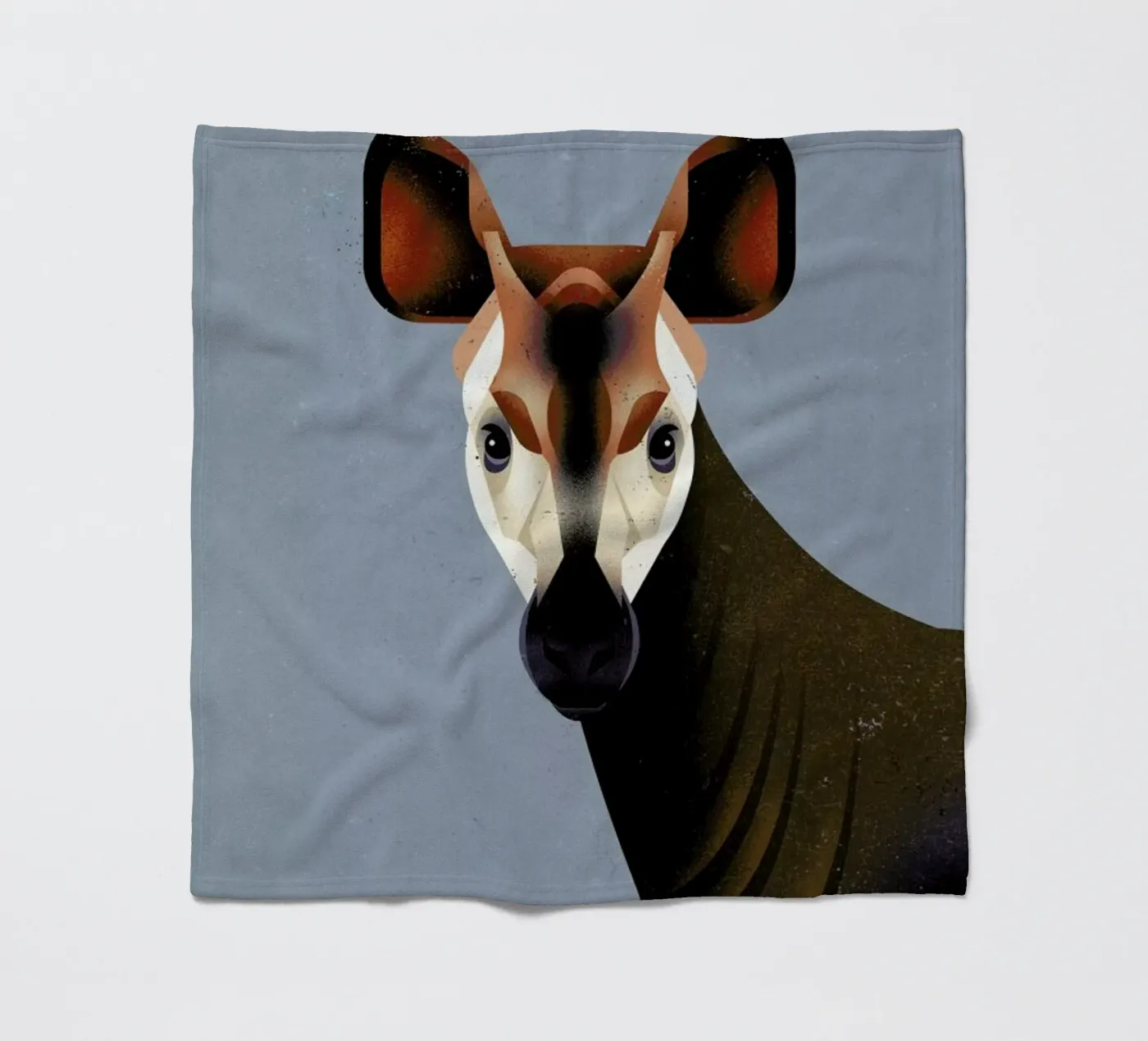 Okapi Fleecedecke von Dieter Braun