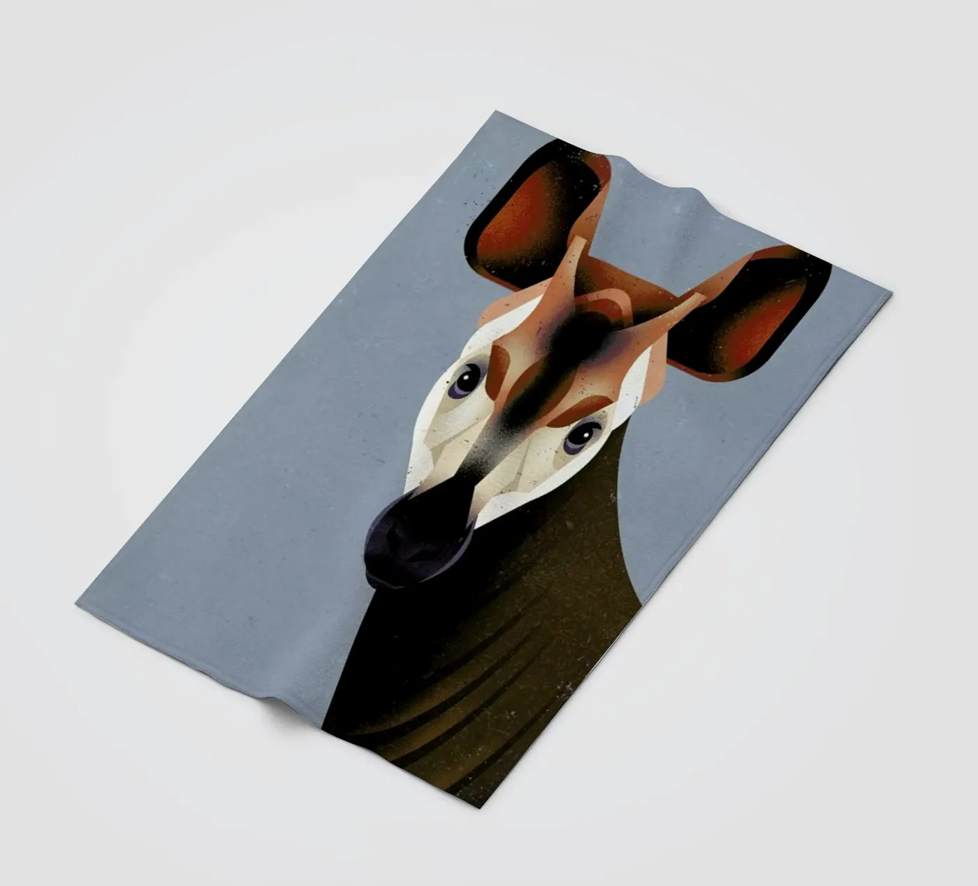 Okapi Fleecedecke von Dieter Braun