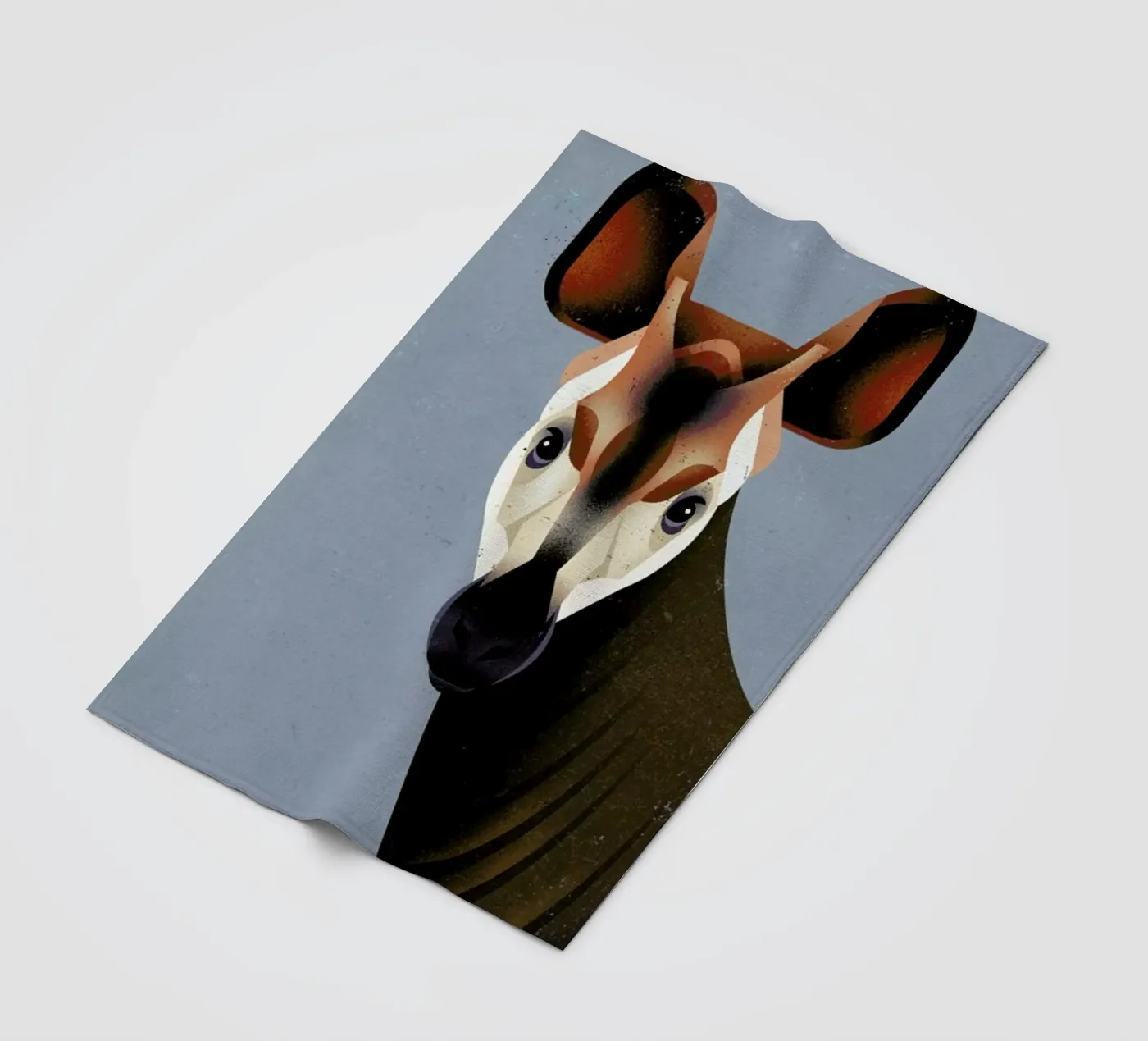 Okapi Fleecedecke von Dieter Braun