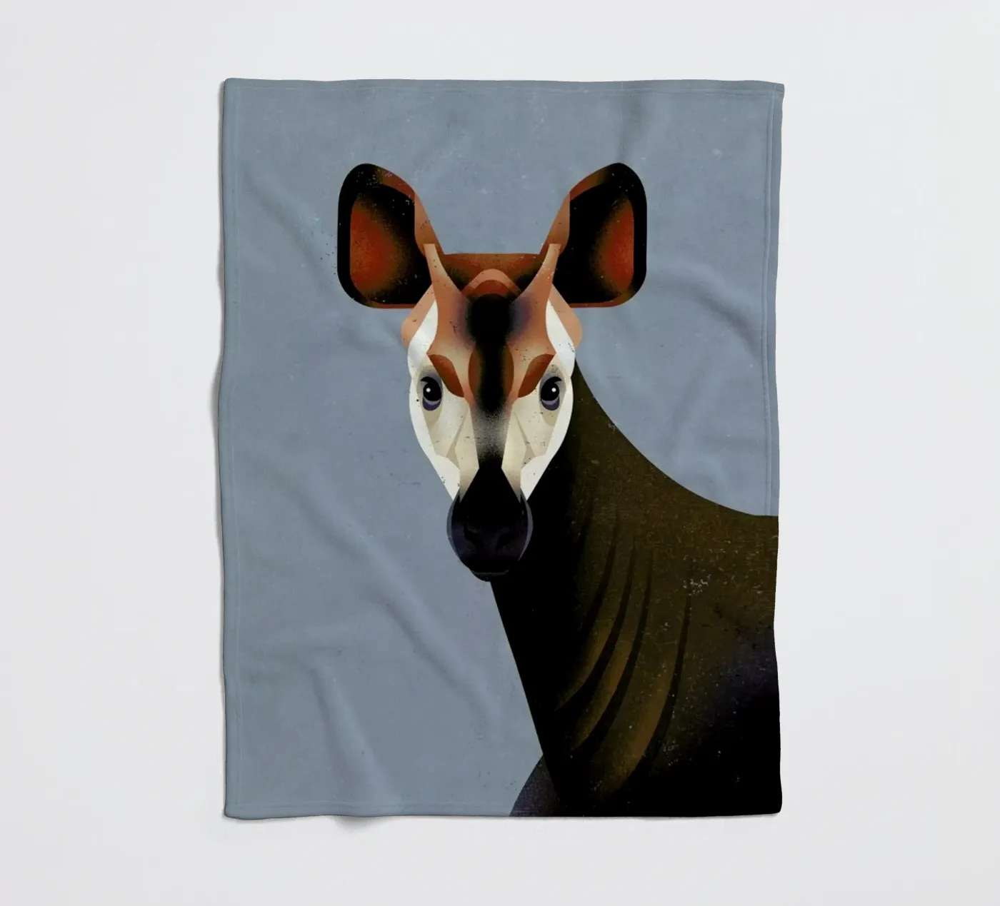 Okapi Fleecedecke von Dieter Braun