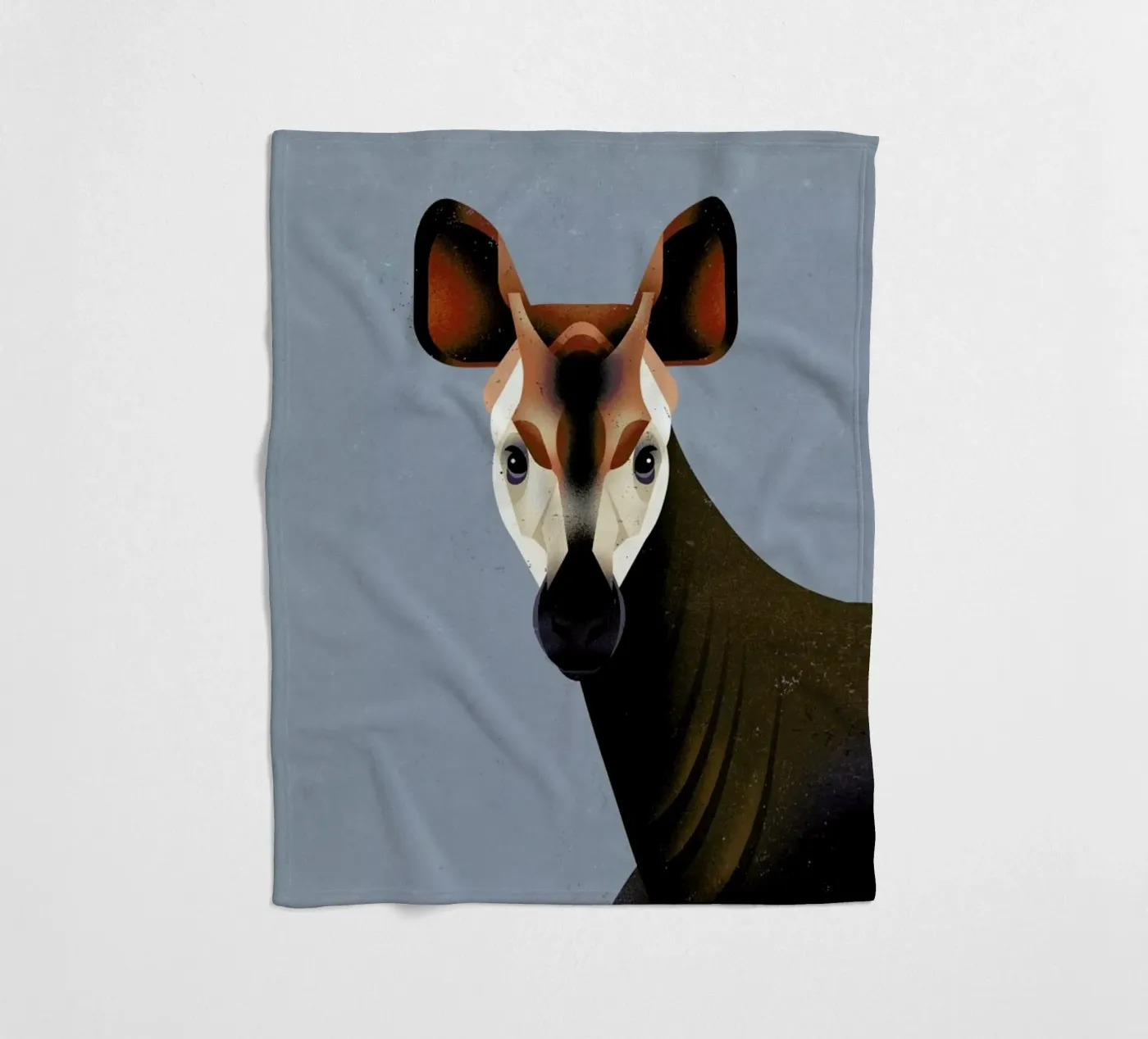Okapi Fleecedecke von Dieter Braun
