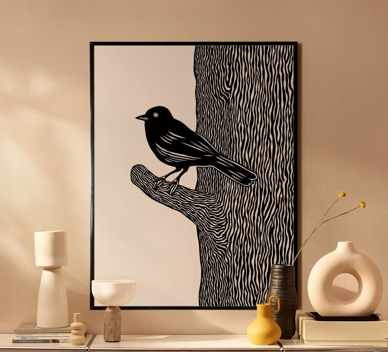 Guardian of the Forest carta hahnemühle da Indigo Rain