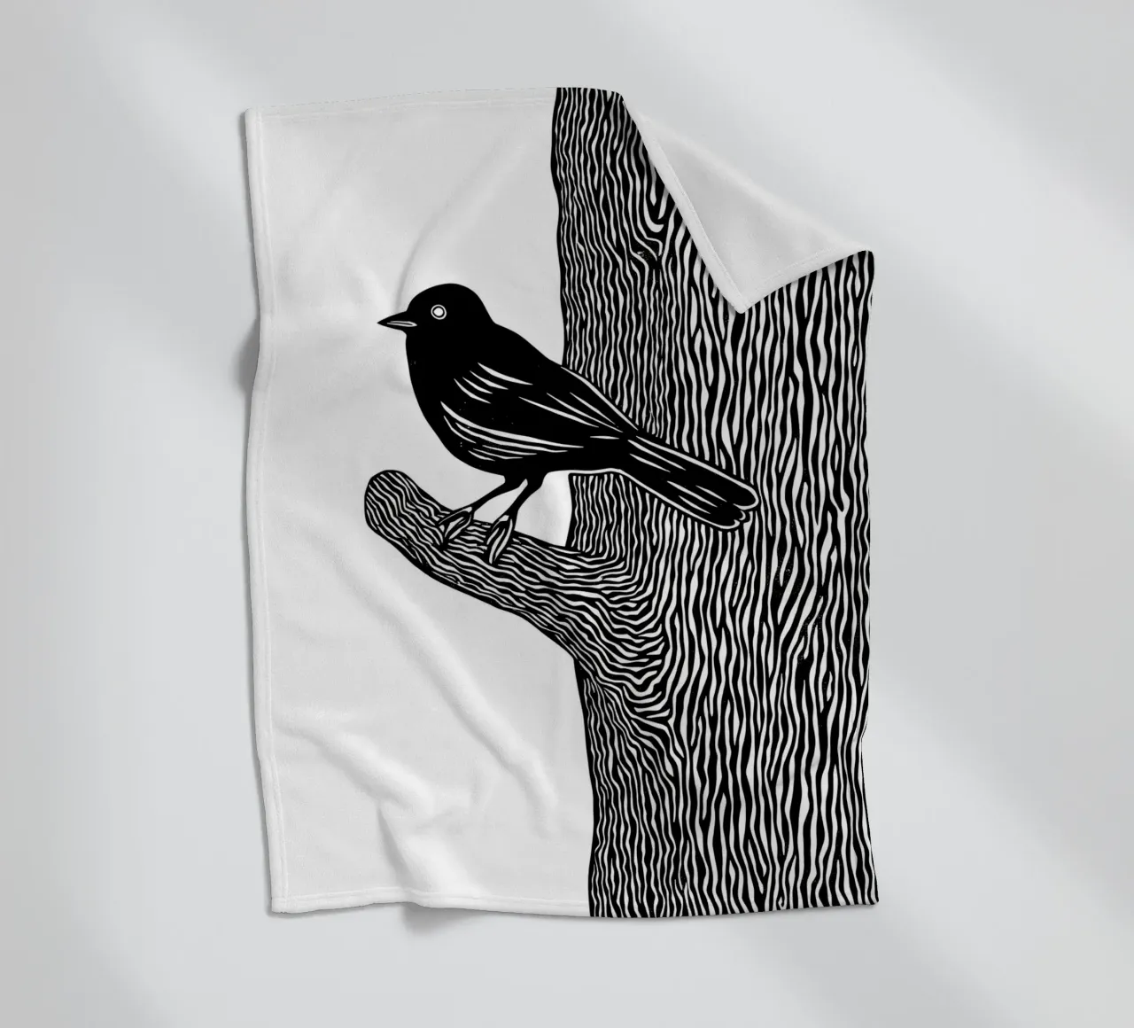 Guardian of the Forest coperta in pile da Indigo Rain