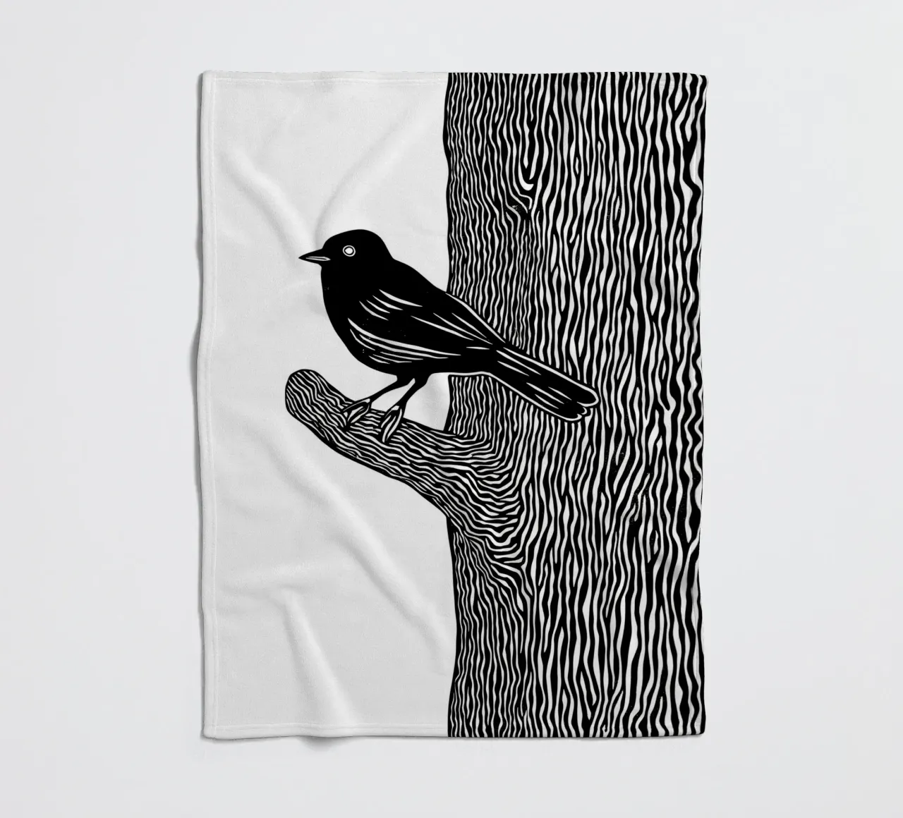 Guardian of the Forest coperta in pile da Indigo Rain