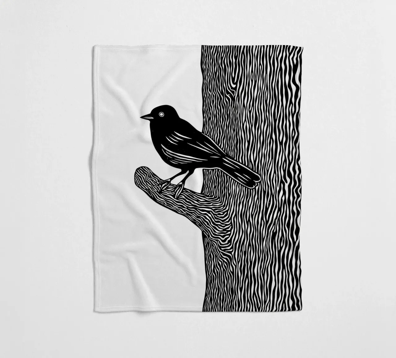 Guardian of the Forest coperta in pile da Indigo Rain