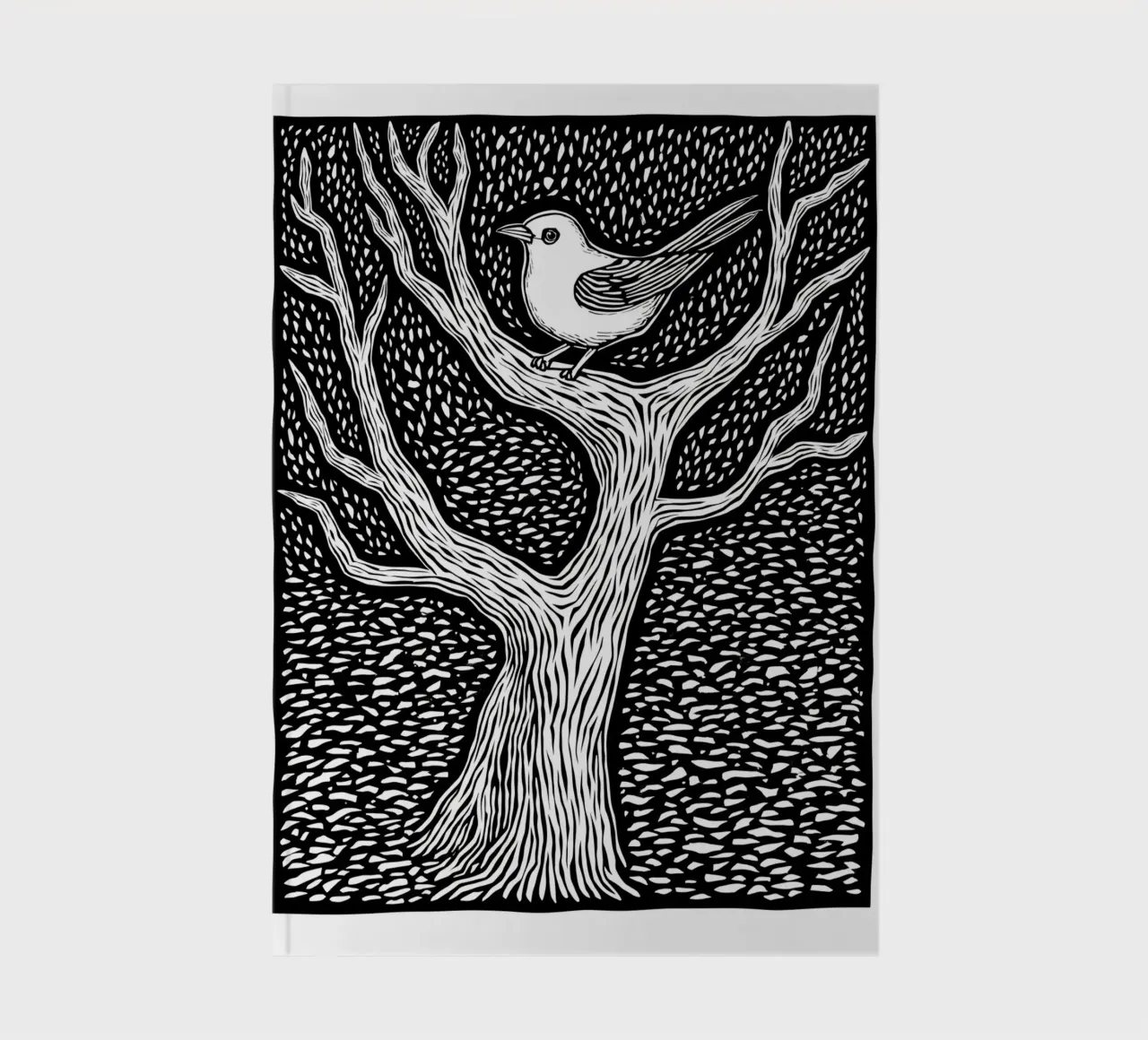 Song of the Bare Tree notebook by Indigo Rain