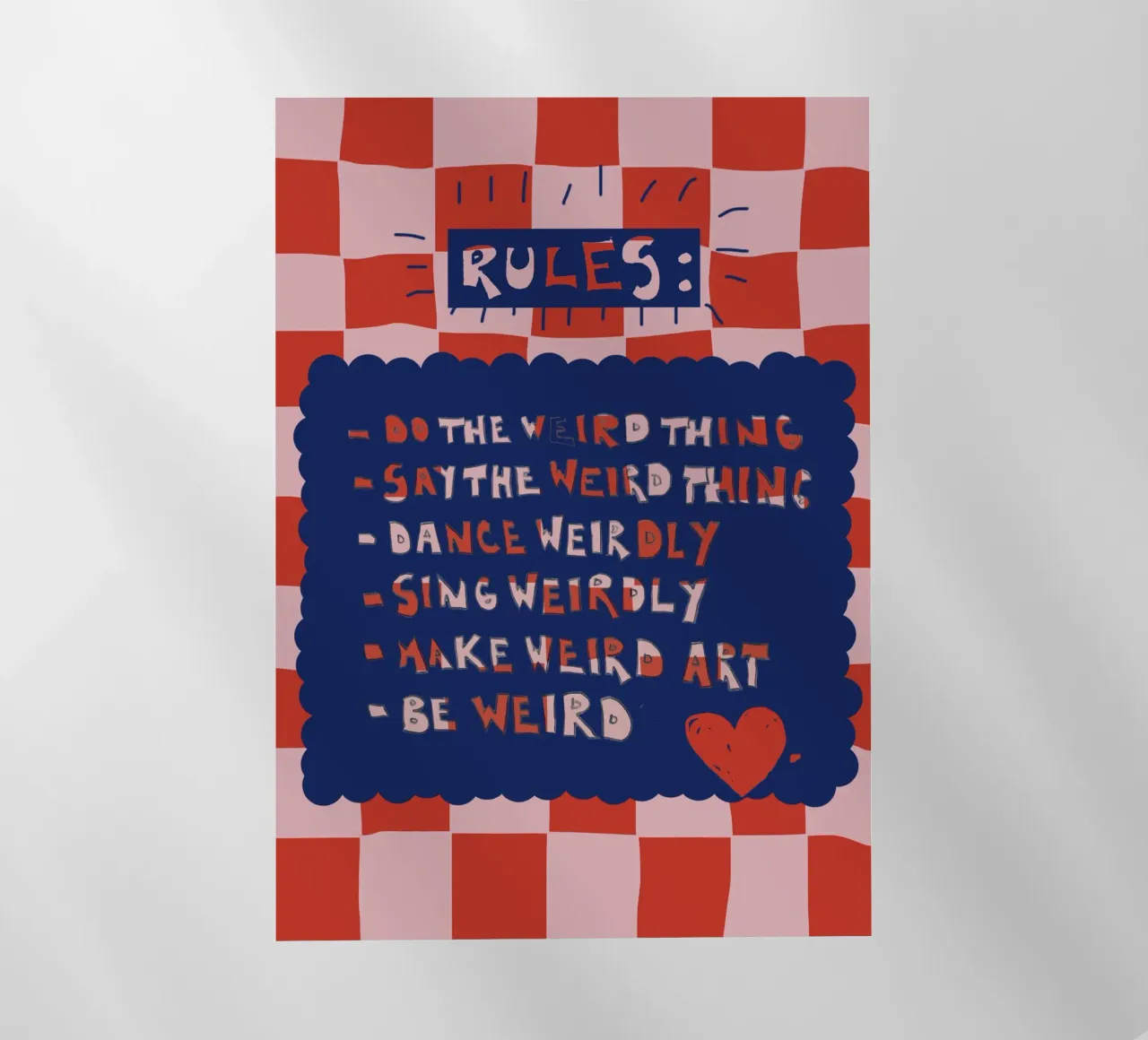 Rules to be yourself pellicola backlit da thesoulhugclub