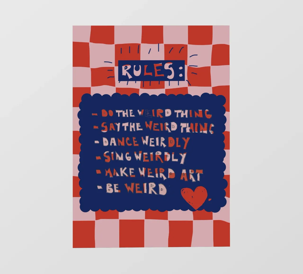 Rules to be yourself pellicola backlit da thesoulhugclub