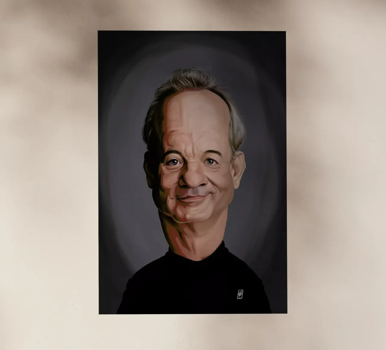 Bill Murray pellicola backlit da Rob Art | Illustration