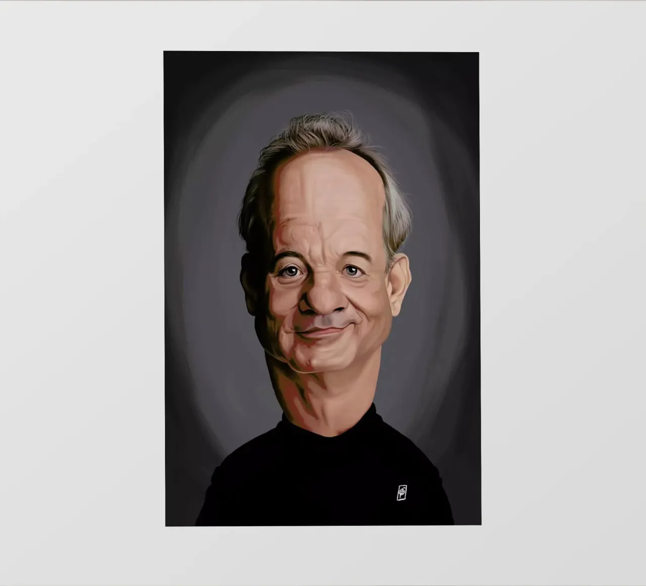 Bill Murray pellicola backlit da Rob Art | Illustration