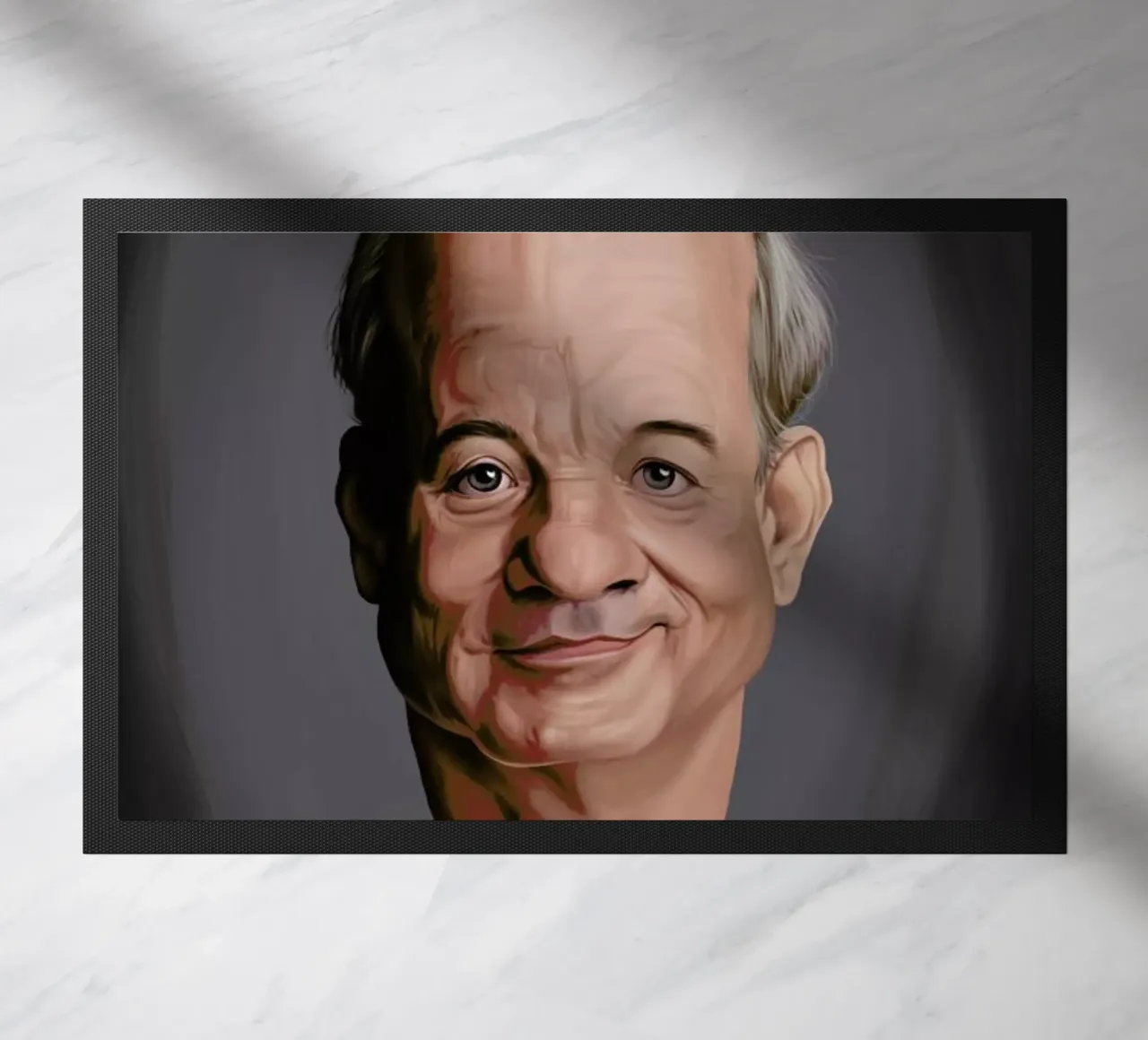 Bill Murray doormat by Rob Art | Illustration