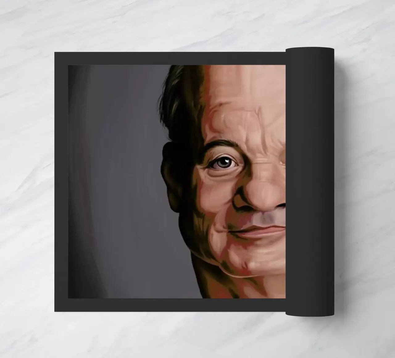 Bill Murray doormat by Rob Art | Illustration