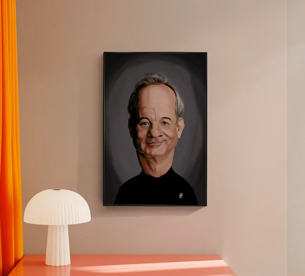 Bill Murray plexiglass da Rob Art | Illustration