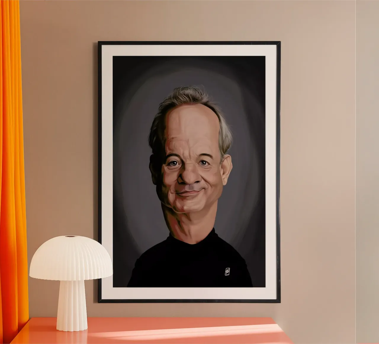 Bill Murray poster da Rob Art | Illustration