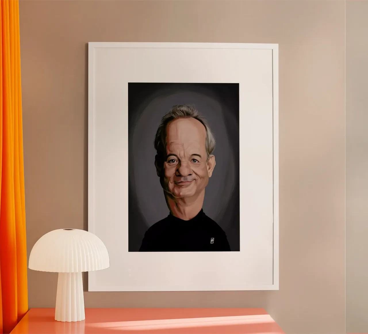 Bill Murray poster da Rob Art | Illustration