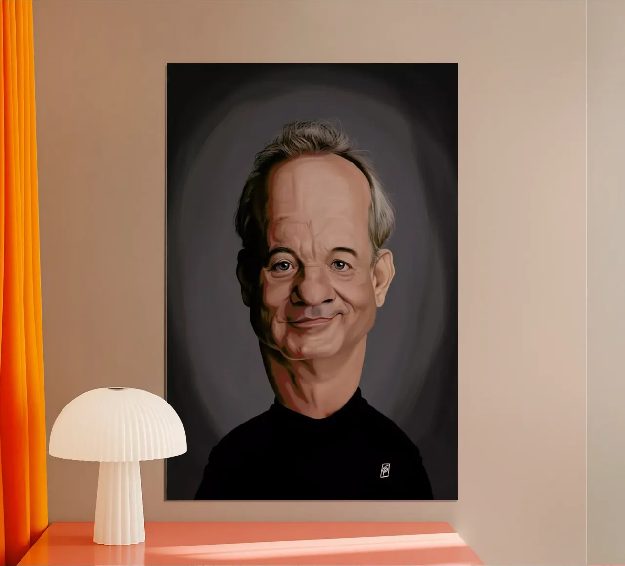 Bill Murray poster da Rob Art | Illustration
