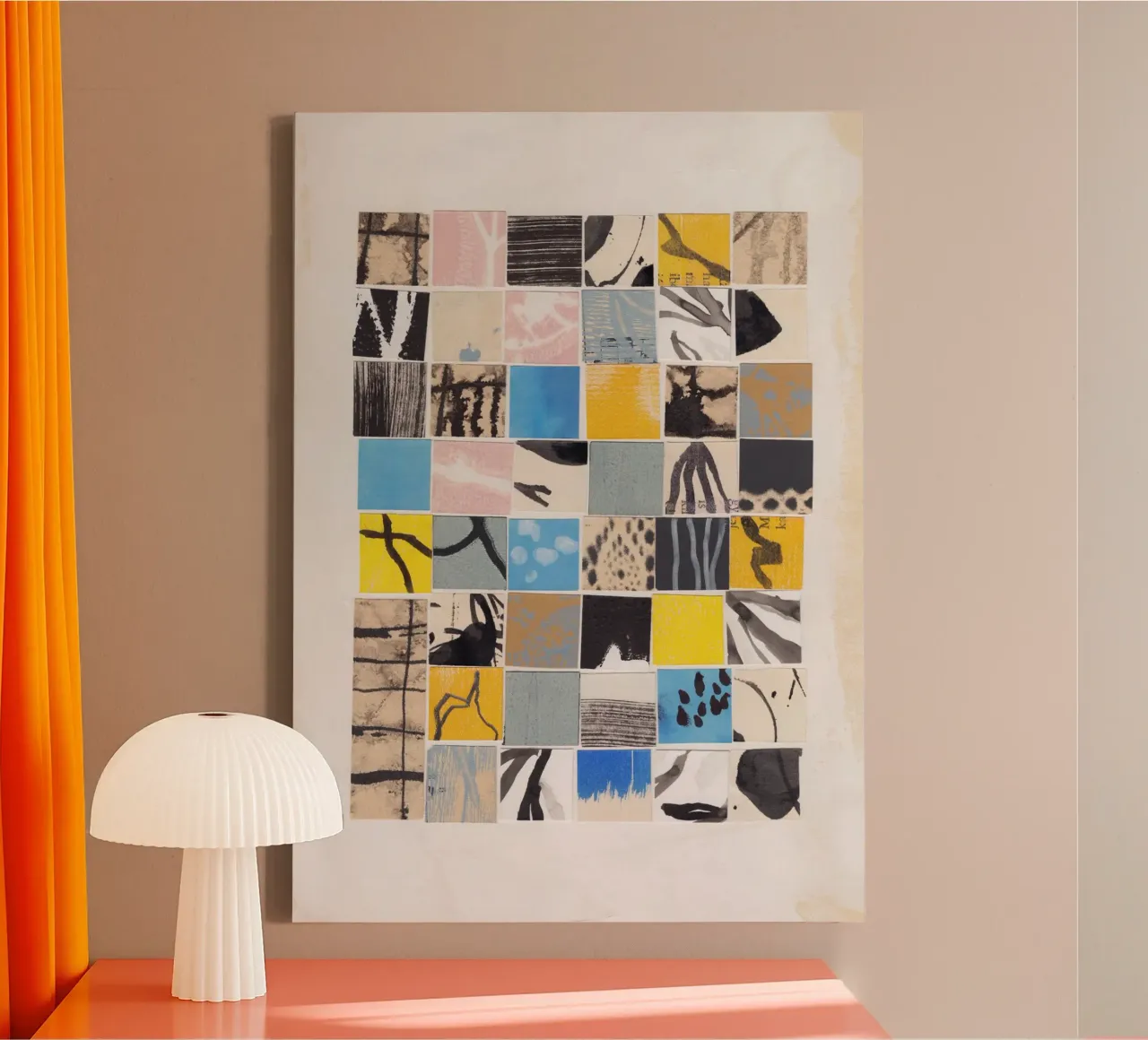 Tapestry of Textures canvas by Alisa Galitsyna