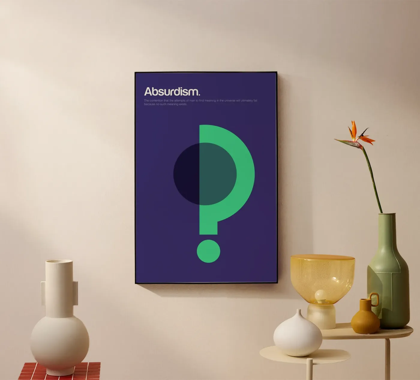 Absurdism Acryl-Glas von Genís Carreras