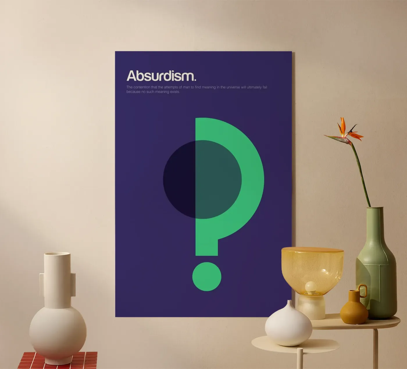 Absurdism Acryl-Glas von Genís Carreras