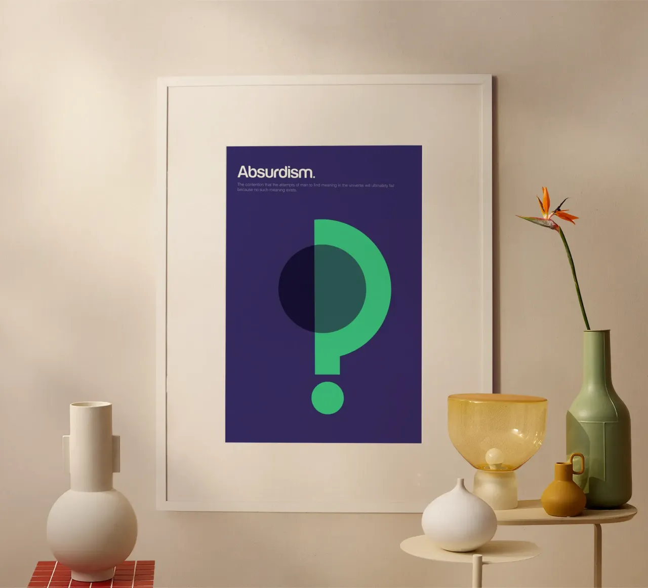 Absurdism poster da Genís Carreras