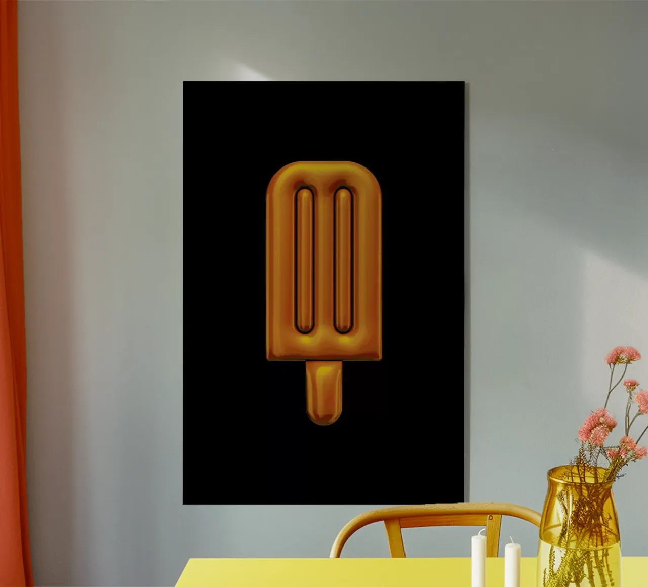 Popsicle acrylic glass by Octavian