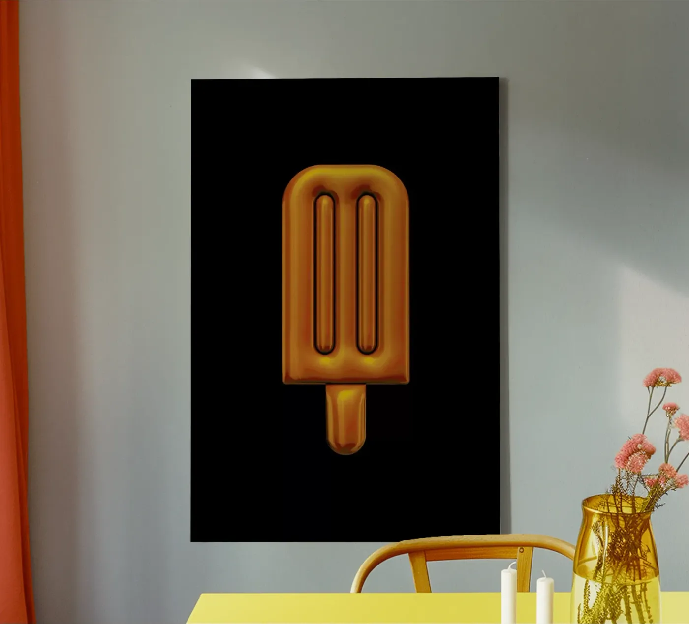 Popsicle tela da Octavian