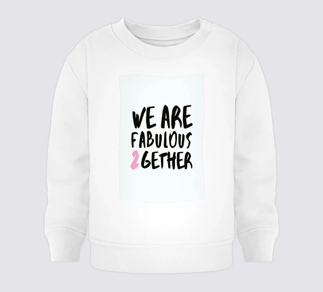 Fabulous Together felpa neonato da Amy & Kurt