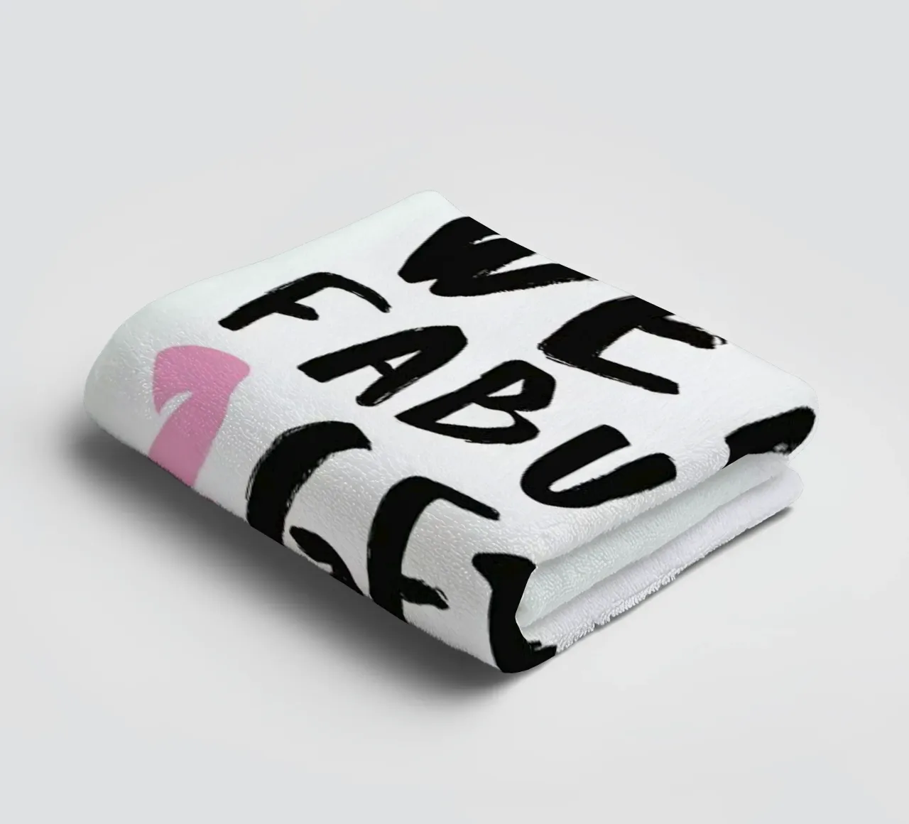 Fabulous Together towel by Amy & Kurt