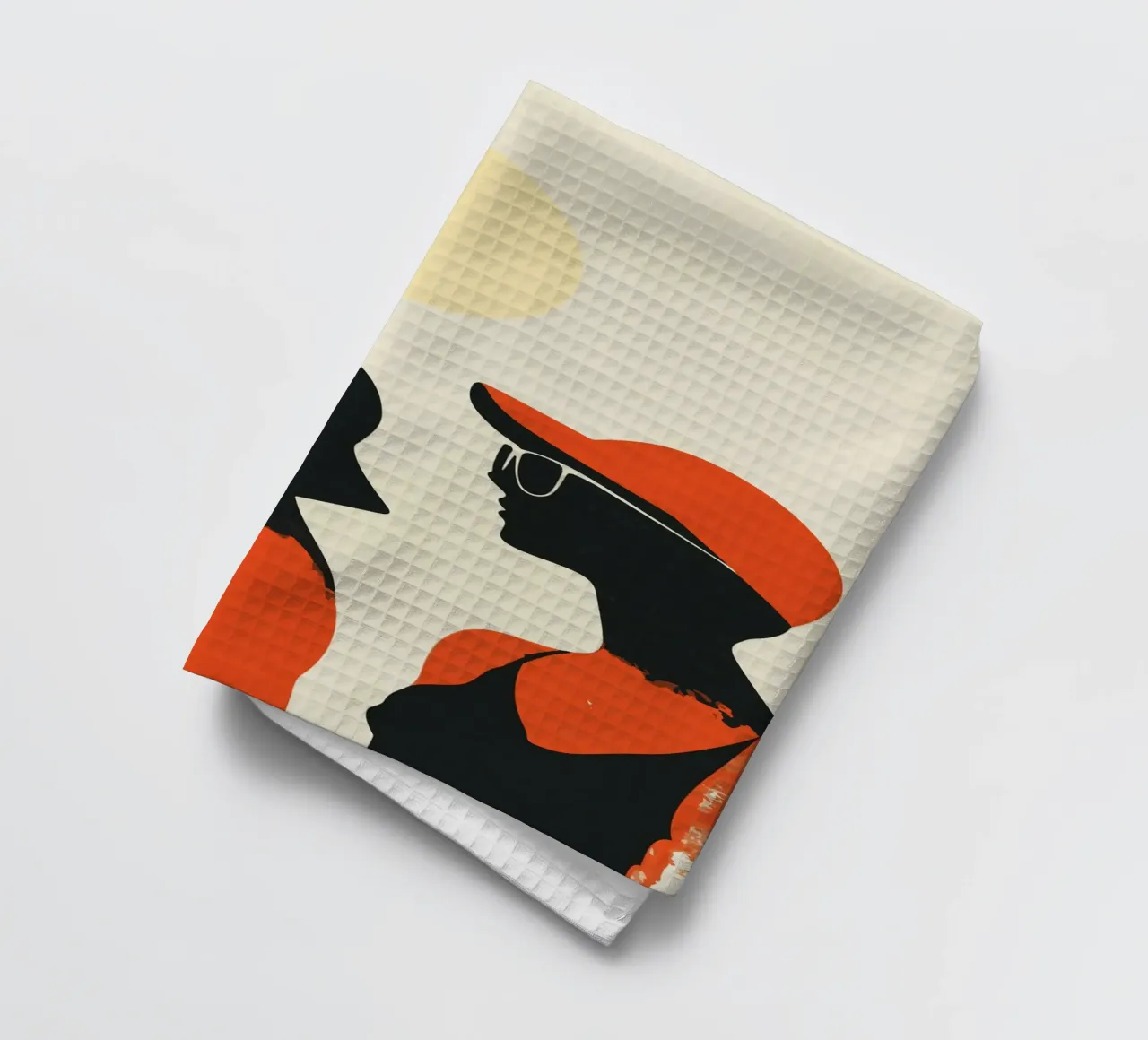 Sunny sisters tea towel by LaylaOzFun